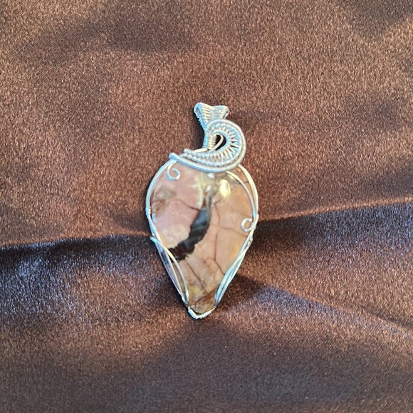 Jasper necklace pendant - Picture 3 of 5